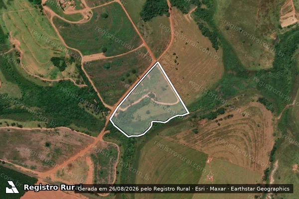 Imagem de satélite de SÍTIO BELO HORIZONTE - Parte 2 em Meridiano - SP