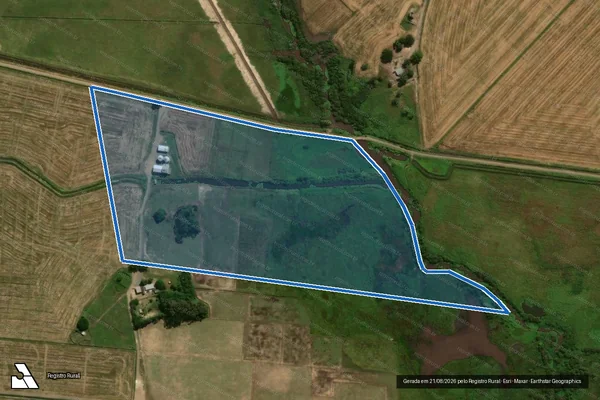 Imagem de satélite de Fazenda Três Irmãos / Parte 8 - Parte 8 em Santo Antônio da Patrulha - RS