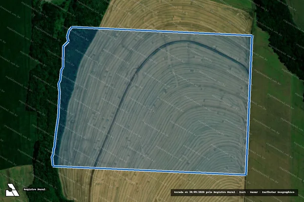 Imagem de satélite de LOTE 372 E 373 ? GL. 04 ? MEMÓRIA ? COL. PINDORAMA - LOTE 372 E 373 ? GL. 04 ? MEMÓRIA ? COL. PINDORAMA em Tupãssi - PR