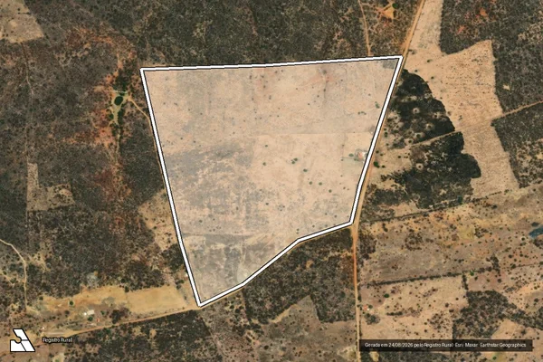 Imagem de satélite de INHUMA DATA INHUMA - Parte 5 em Paulistana - PI