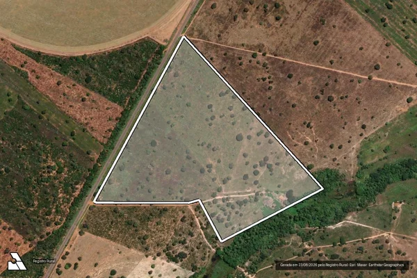 Imagem de satélite de Fazenda Logradouro - Parte 2 em Riachinho - MG