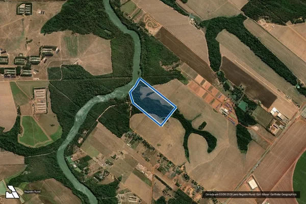 Imagem de satélite de FAZENDA BORDIGNON V - FAZ BORDIGNON V em Sorriso - MT