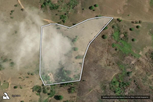 Imagem de satélite de FAZENDA CACHOEIRA em Pindoba - AL