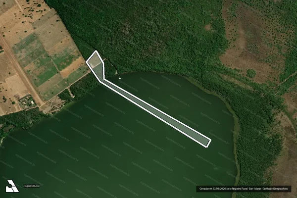 Imagem de satélite de FAZENDA MATA PRETA - Parte 1 em São Félix do Araguaia - MT