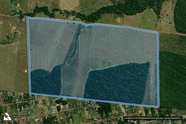 Imagem de satélite de Lote 46 - Fazenda Bela Vista 2 - Parte 1 em Porto Velho - RO