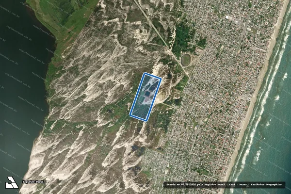 Imagem de satélite de Fazenda da Cidreira em Cidreira - RS