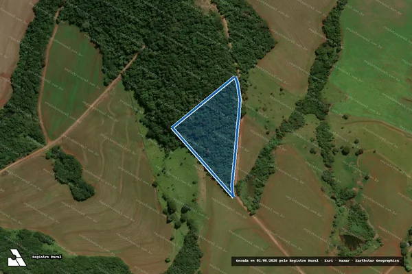 Imagem de satélite de FAZENDA SÃO MIGUEL - LOTE Nº 25-REM-2 em Campo Mourão - PR