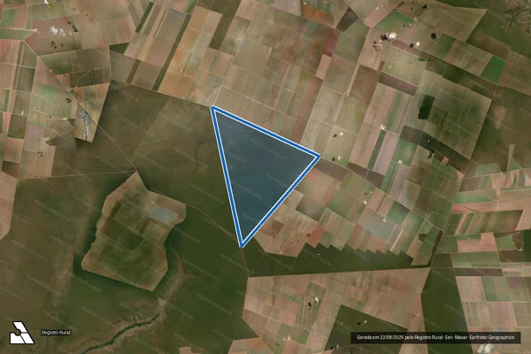 Imagem de satélite de FAZENDA SÃO JOSÉ – PARCELA 12 em Formosa do Rio Preto - BA