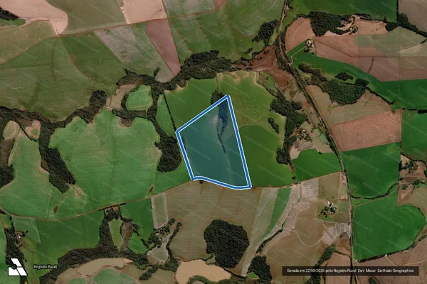 Imagem de satélite de GRANJA SAGRADO CORACAO DE JESUS - ANDREIA em Santo Augusto - RS