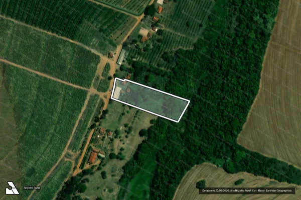 Imagem de satélite de SÍTIO LIMEIRA II - MATRICULA 18.560 ? GLEBA B em Tabatinga - SP