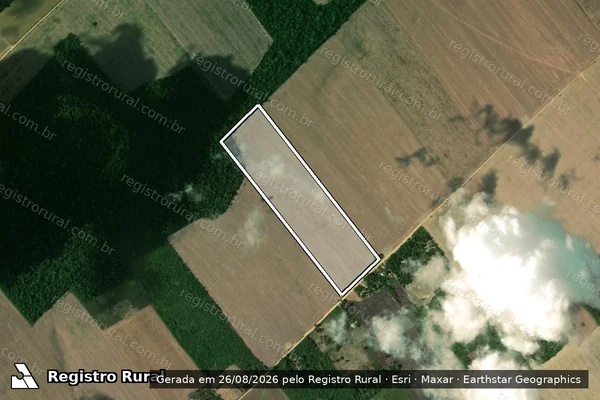 Imagem de satélite de SÍTIO CINCO IRMÃOS  - em Mojuí dos Campos - PA