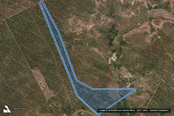 Imagem de satélite de GLEBA VÁRZEA GRANDE ? DATA PRATA DO MEIO - Parte 1 em Jerumenha - PI