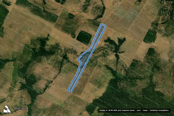 Imagem de satélite de Lote 06 ? Projeto Matrinxã V - Parte 1 em Juara - MT