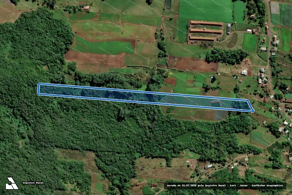 Imagem de satélite de KRINDGES - ÁREA A1 em Feliz - RS