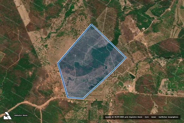 Imagem de satélite de VAQUEJADOR - PARTE 1 em Nazária - PI