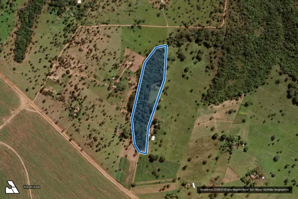 Imagem de satélite de RESERVA LEGAL 03 - P.A ELDORADO DOS CARAJÁS em Uberlândia - MG
