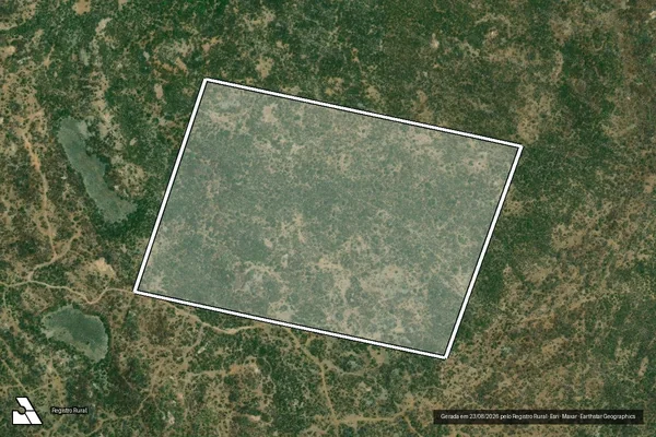 Imagem de satélite de SITIO ATRAS DA SERRA - GLEBA 04 em Potiretama - CE