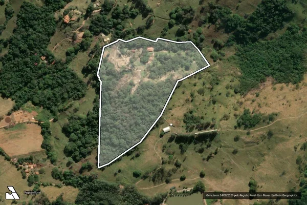 Imagem de satélite de Recanto Maravilha da Serra - Parte 1 em São João da Boa Vista - SP