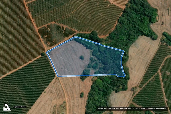 Imagem de satélite de Fazenda Figueira - Parte 1 em Três Pontas - MG