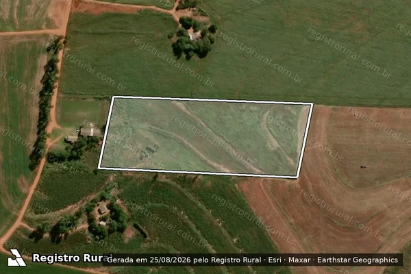 Imagem de satélite de Lote 255 - PA Nossa Senhora Aparecida - Lote 255 em Mariluz - PR