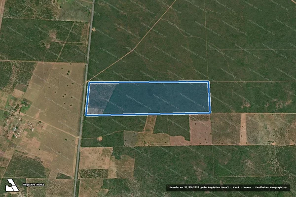 Imagem de satélite de Lote 01 ? P.A. CARITÁ - Lote 01 ? P.A. CARITÁ em Jeremoabo - BA