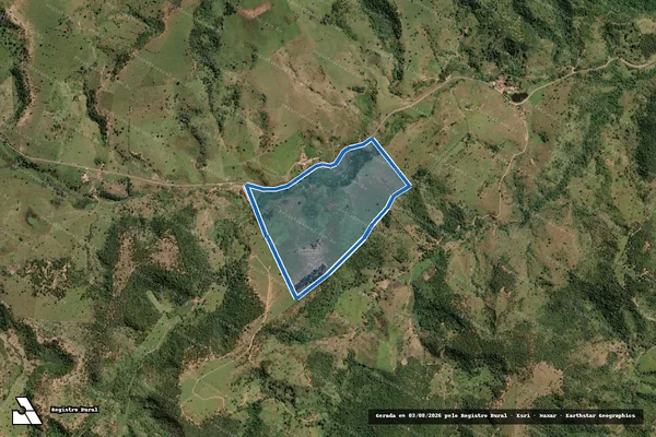 Imagem de satélite de FAZENDA SANTA MARTA - Parte 2 em Felisburgo - MG
