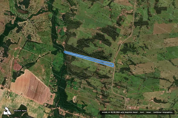 Imagem de satélite de ESTANCIA NOSSA SENHORA APARECIDA - GLEBA G em Rio Negro - MS