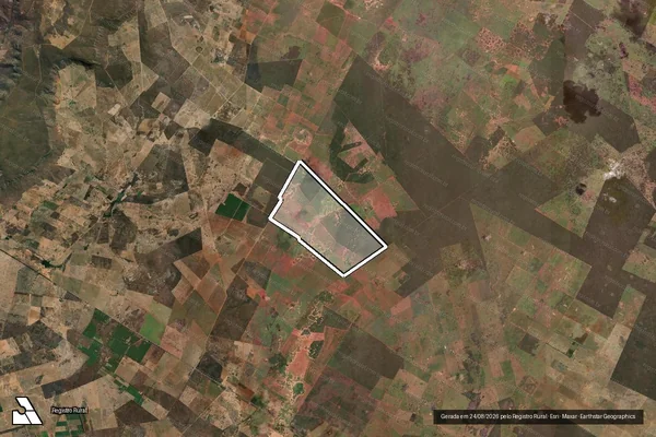 Imagem de satélite de Fazenda Rancho Grande III - Parte 1 em Janaúba - MG