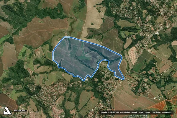 Imagem de satélite de Fazenda Alcolea - Parte 1 em Araçoiaba da Serra - SP