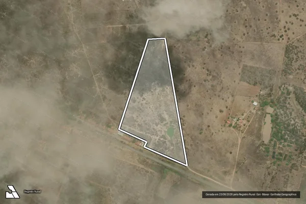 Imagem de satélite de Fazenda Água Boa e Fazenda Várzea da Pedra - Parcela 1 em Capim Grosso - BA