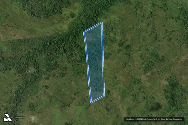 Imagem de satélite de FAZENDA BOA ESPERANÇA - P.A. BRAÇO GRANDE / LAGO AZUL / Parte 1