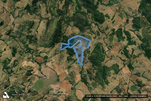 Imagem de satélite de Fazenda Contendas de Baixo - GLEBA 2 em Mococa - SP