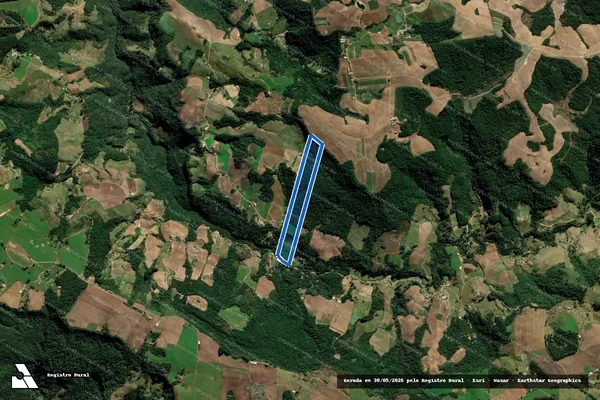 Imagem de satélite de SITIO BARRO PRETRO I - 05 em Alfredo Wagner - SC