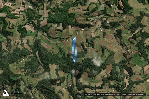 Imagem de satélite de SÍTIO NÉSIO - Gleba 2 em Pinheiro Preto - SC