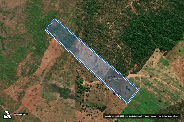 Imagem de satélite de FAZ. SANTA HELENA - LOTE N° 57, DO LOTEAMENTO FAZENDA SANTO ANTÔNIO, GLEBA 01, 2ª ETAPA, FLS. A - FAZ. SANTA HELENA - LOTE N° 57-C, DESMEMBRADO DO LOTE Nº 57, DO LOTEAMENTO FAZ. SANTO ANTÔNIO, GLEBA 01, 2ª ETAPA, FLS. em Gurupi - TO