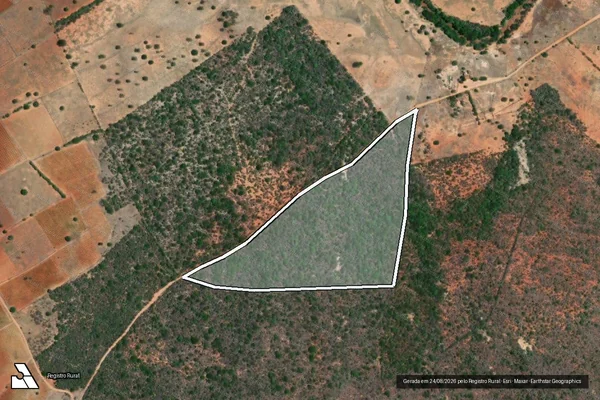 Imagem de satélite de Fazenda São Gonçalo - Fazenda São Gonçalo ? Parcela 2 em Brumado - BA