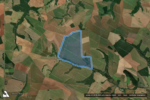 Imagem de satélite de Fazenda Espigão / Fazenda Espigão - FAZ ESPIGãO I em São Pedro do Turvo - SP