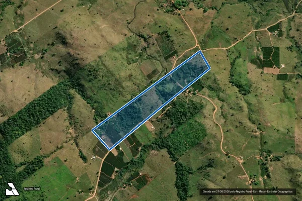 Imagem de satélite de LOTE 56 - GLEBA 03 - SETOR YPOCYSSARA
