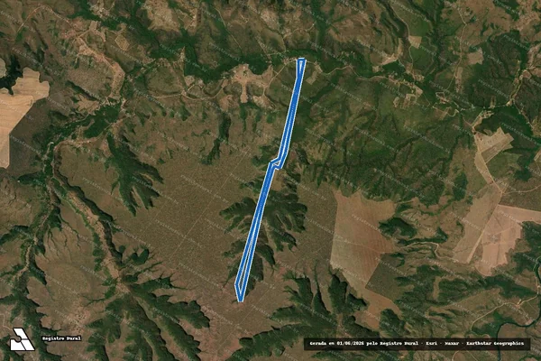 Imagem de satélite de FAZENDA COIMBRA  - PARTE 5 em Balsas - MA