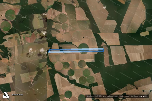Imagem de satélite de Fazenda Nossa Senhora Aparecida II em Vera - MT