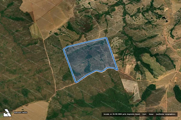 Imagem de satélite de FAZENDA SANTO ANTÔNIO - Parte 1 em Rosário Oeste - MT