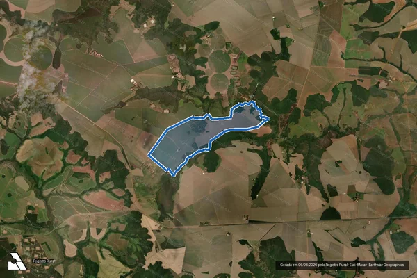 Imagem de satélite de Fazenda Rioverdinho da Barra Grande - PARTE 1 em Rio Verde - GO