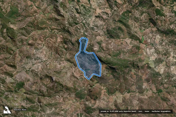 Imagem de satélite de FAZENDA BOQUEIRÃO - FAZENDA BOQUEIRÃO em Salinas - MG