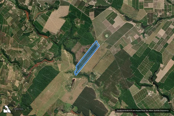 Imagem de satélite de FAZENDA RIO PRETO - PARCELA 01 em São Mateus - ES