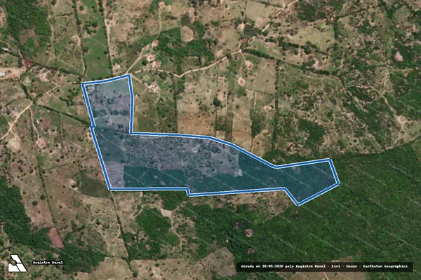 Imagem de satélite de Fazenda Poço do Angico - Sítio Poço do Angico (Parcela 18) em Belo Jardim - PE
