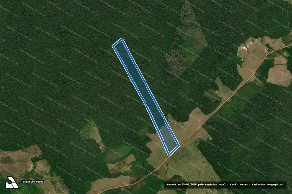 Imagem de satélite de FAZENDA RIO DOS POMBOS VI em Apuí - AM