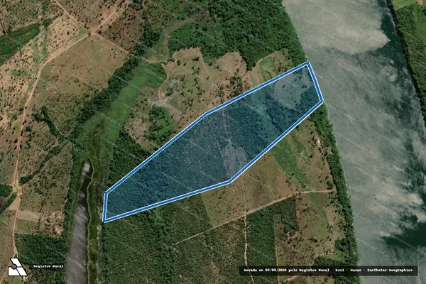 Imagem de satélite de Chácara Patos, Lote  143-C, Gleba Anajá, Loteamento Garças / Lote 143-C