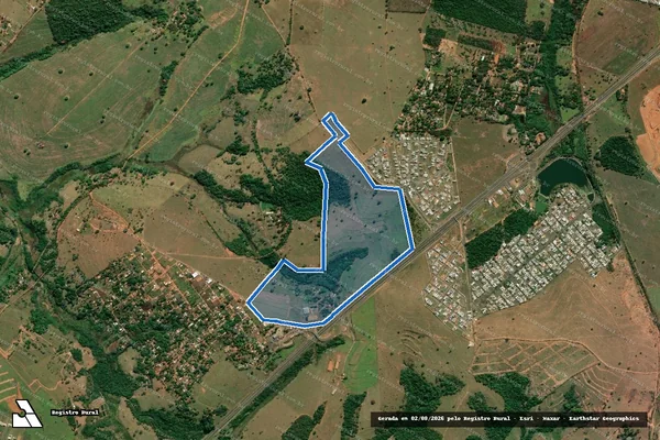 Imagem de satélite de FAZENDA SANTA ROSA em Bauru - SP