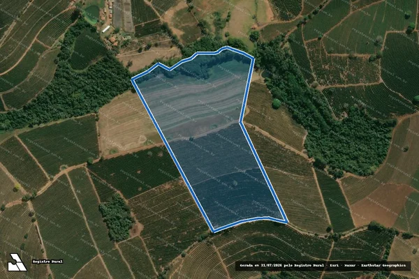 Imagem de satélite de FAZENDA BENGALA - FAZENDA BENGALA em Varginha - MG