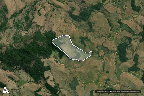 Imagem de satélite de Sítio Boa Sorte - Parte 1 em Maripá de Minas - MG